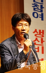 김창수 전국마늘생산자협회장. 권순창 기자