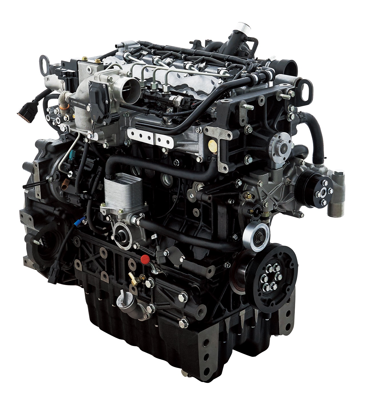 대동공업이 국내 업계 최초로 개발한 3.8L 디젤 엔진. 대동공업 제공