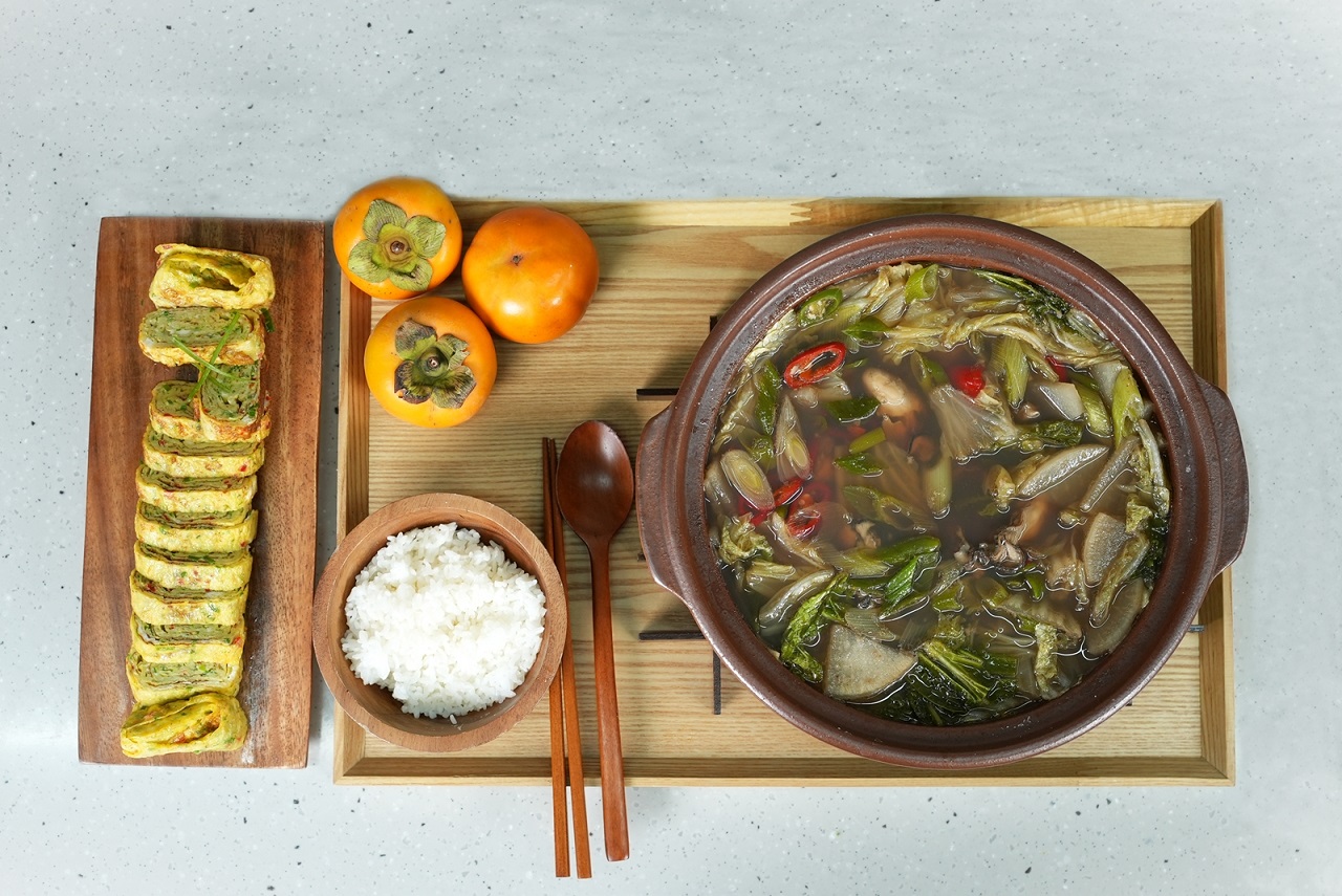 11월 제철 집밥 식단. 한국농수산식품유통공사 제공