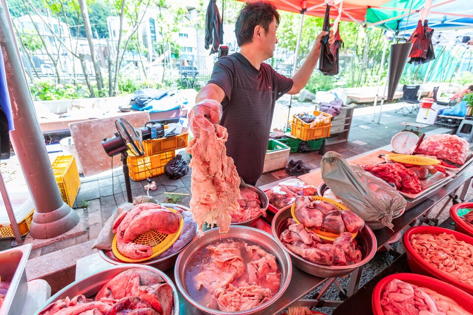 나도 사고 싶었던 수구레. 사진 류관희 작가