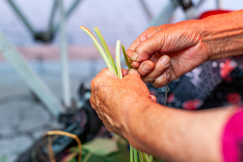 오일장에서 만나는 괜히 눈물 나는 손. 사진 류관희 작가